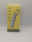 Aluminum USB C & USB Hub 7-in-1 with USB 3.0, USB-C Ports for PC/MacBook NIB