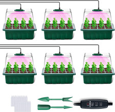 Mini Serre Plantes Lampe 6 Pieces Semis Culture jardinage jardin bricolage