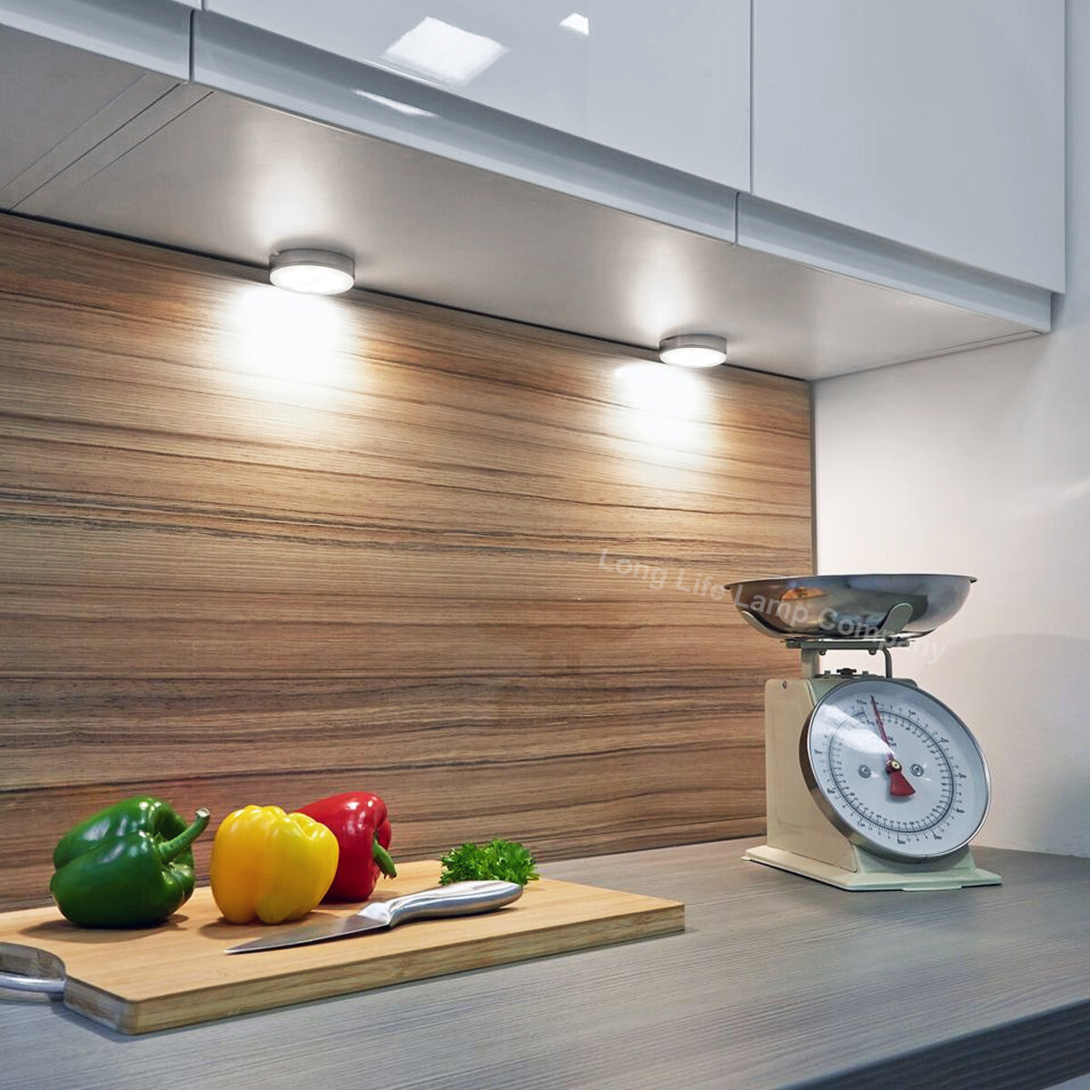 Gx53 30 Smd Led 240v 5,6w 430lm Lampadina Bianca Calda Con Coperchio - Foto 9