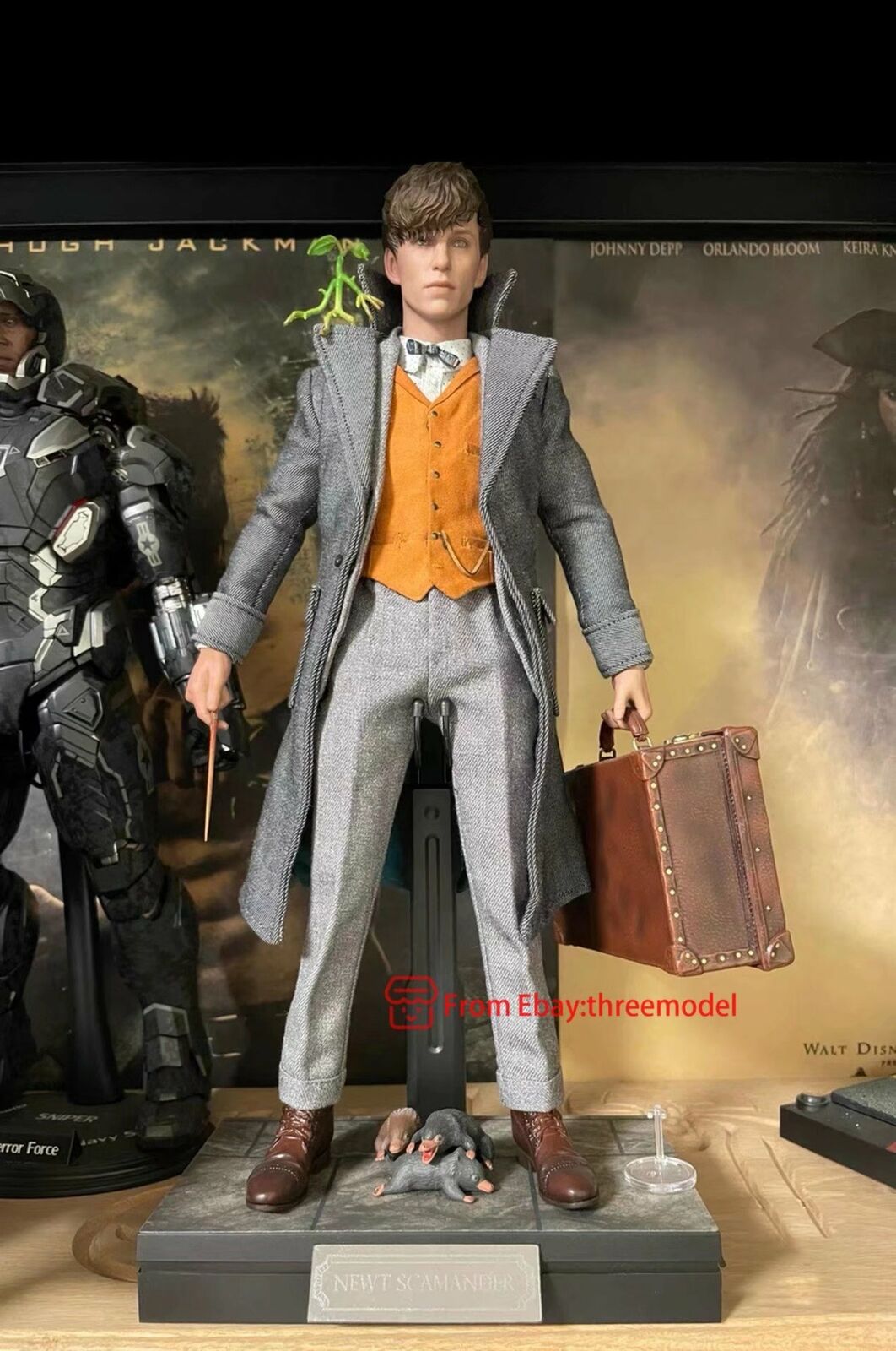 Hot Toys HT 1/6 MMS512 Fantastic Beasts Newt Scamander Special Ver Action  Figure