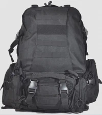 Tactical 365 Large High Quality Backpack Perfect Bug out Bag 3 Day Size Black