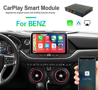 Wireless Carplay Android Auto Nachrüstsatz für NTG4.5 Mercedes Benz A C E Class