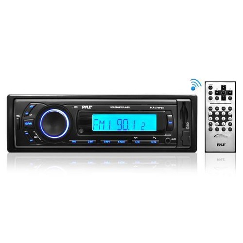 Pyle PLR27MPBU InDash Car Radio Stereo Bluetooth USBSDiPodMP3 Receiver