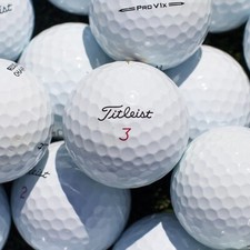 48 Titleist Pro V1x Used Golf Balls Near Mint 4A / AAAA Quality FREE SHIPPING