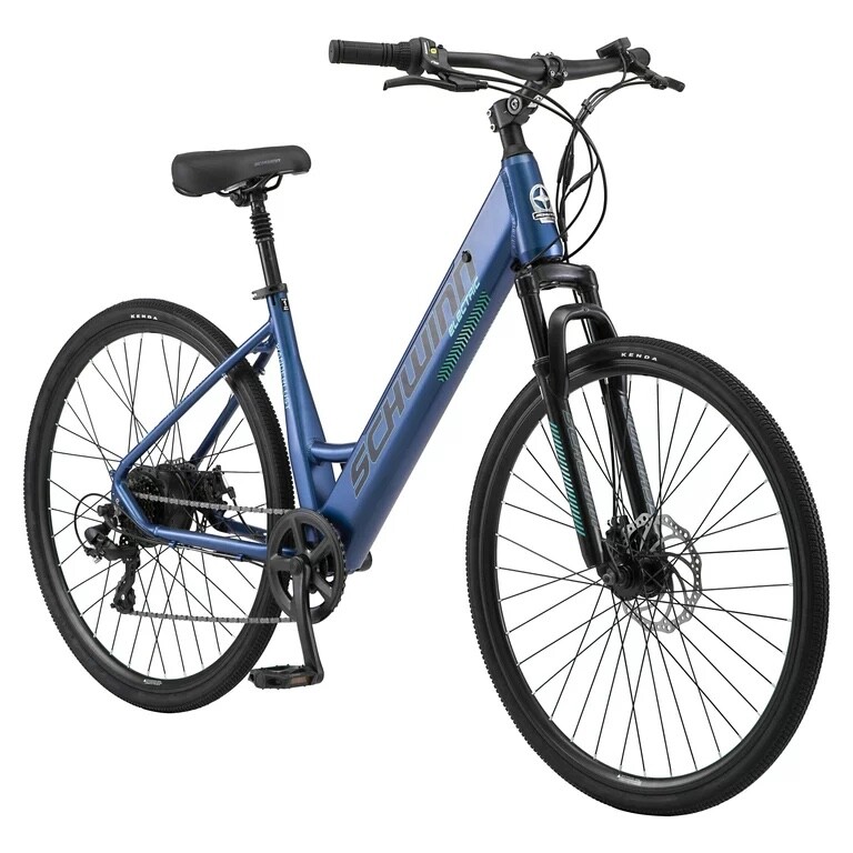 Schwinn 700C Wanderlust Electric Hybrid Bike, 250W, 20MPH, 30+