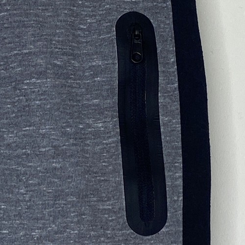 Wayside Boys Youth Fleece Sweatpants 10 Gray Black Zippered Pockets Tapered Ankl - Picture 4 of 15