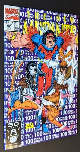The New Mutants #100 (1991 edición directa) grado estm: casi nuevo/m. Hermoso libro - Imagen 4 de 10
