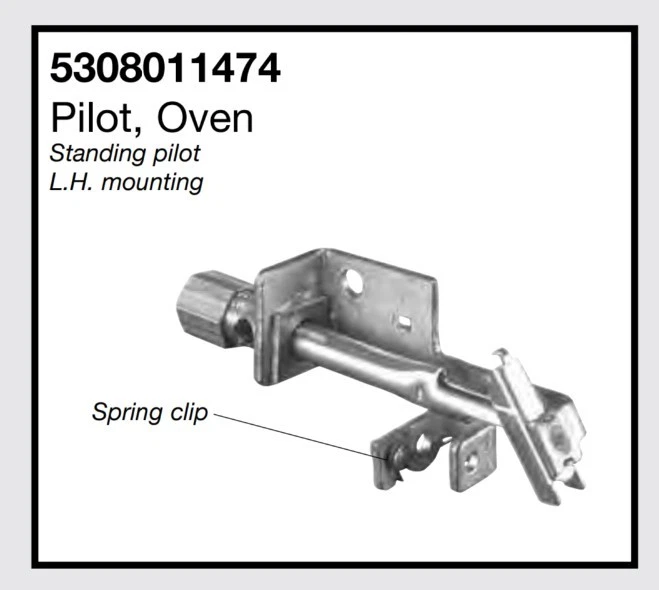 Frigidaire Oven Pilot Light