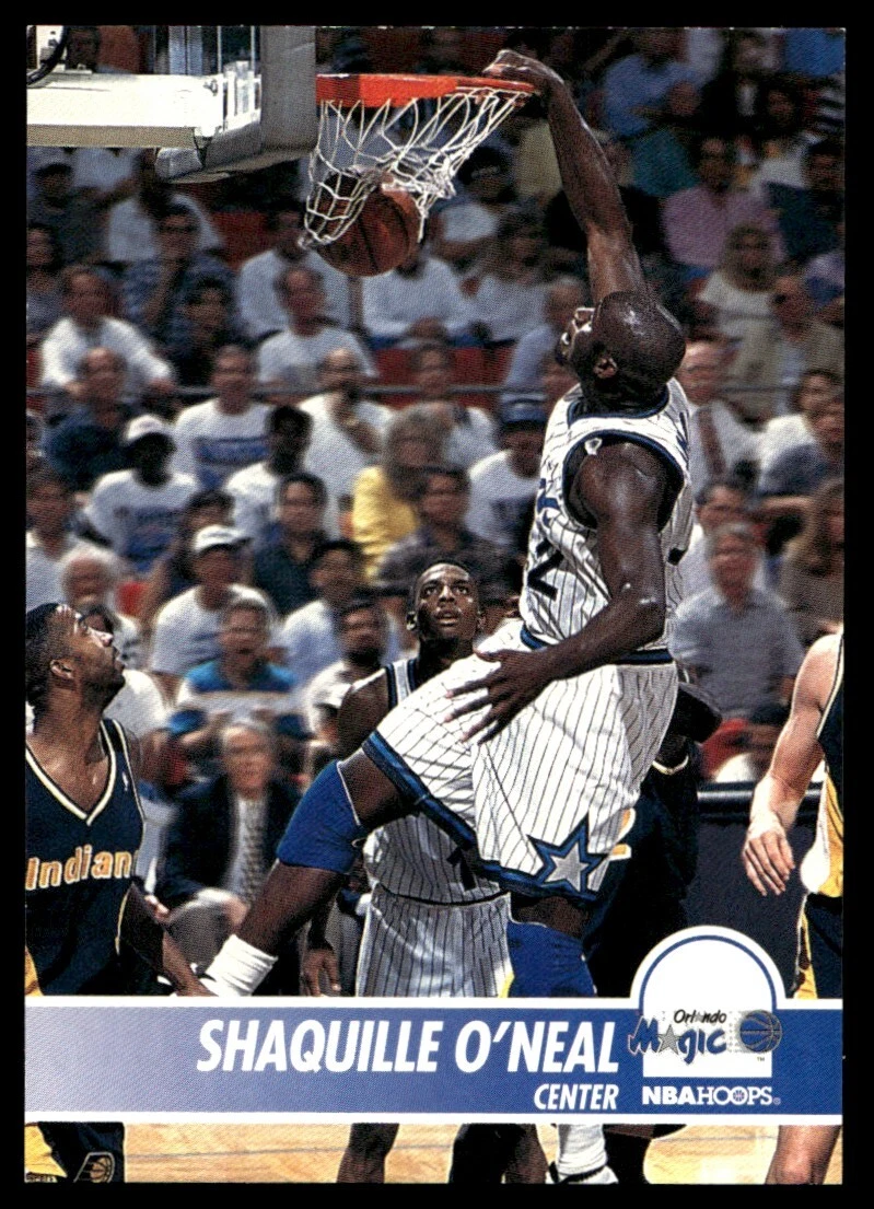 Shaquille Oneal trading card