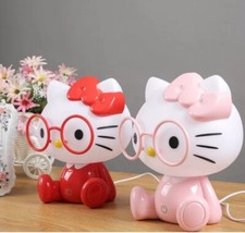 hello kitty lamp, usb cable.
