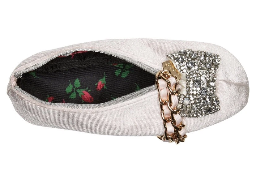 $78 Betsey Johnson Ballet Slipper Kitch Wristlet Clutch, Pink. Us2 - Image 3 of 4