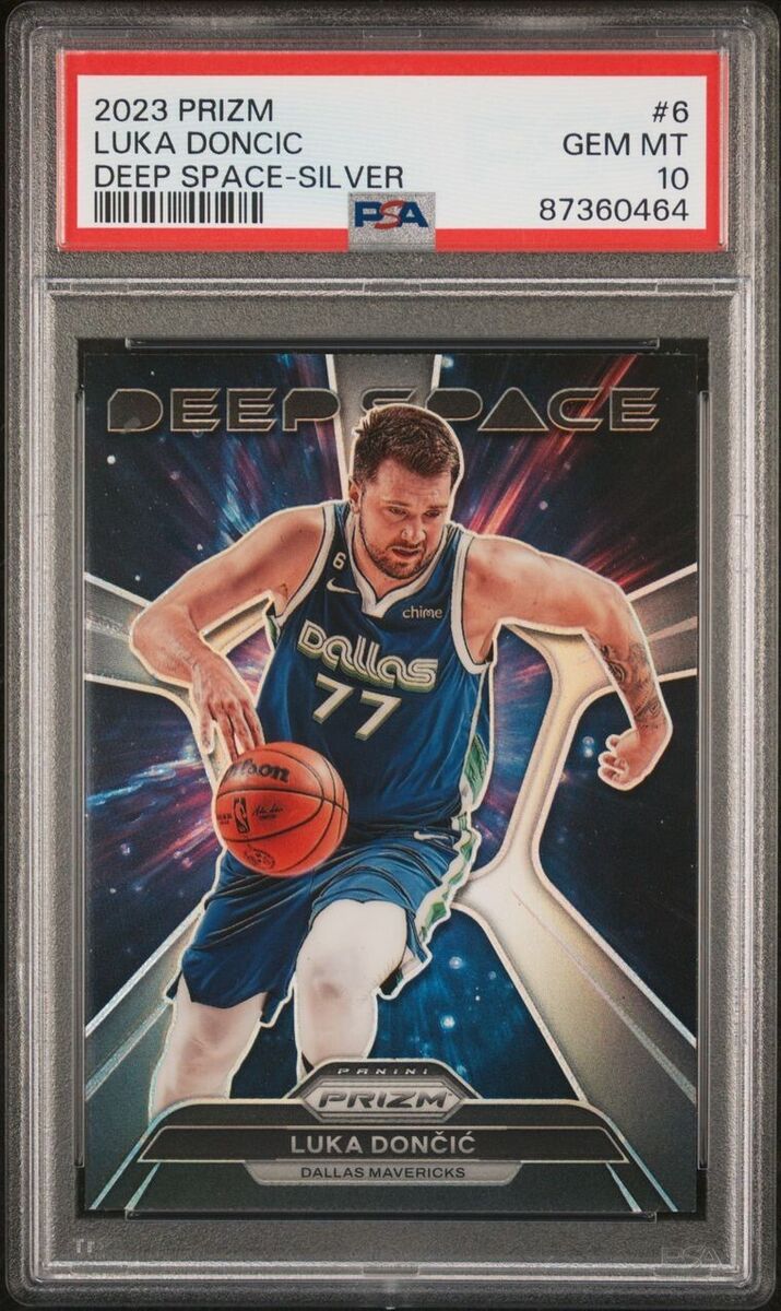 2023-24 Panini Prizm Luka Doncic Deep Space - Silver Prizm 2023-24 Panini Prizm Luka Doncic Deep Space - Silver Prizm