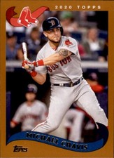 2020 Topps Archives MICHAEL CHAVIS 2002 Style Base Card Red Sox #230