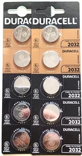 10 PK Duracell DL2032(GREAT EXP 2/34) Lithium Bat ECR2032 CR2032 FREE SHIP&TRAK