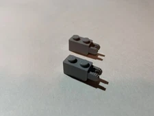 LEGO Parts 30365 (2) Hinge Brick 1x2 Locking w 2 Fingers Vertical End Pick Color