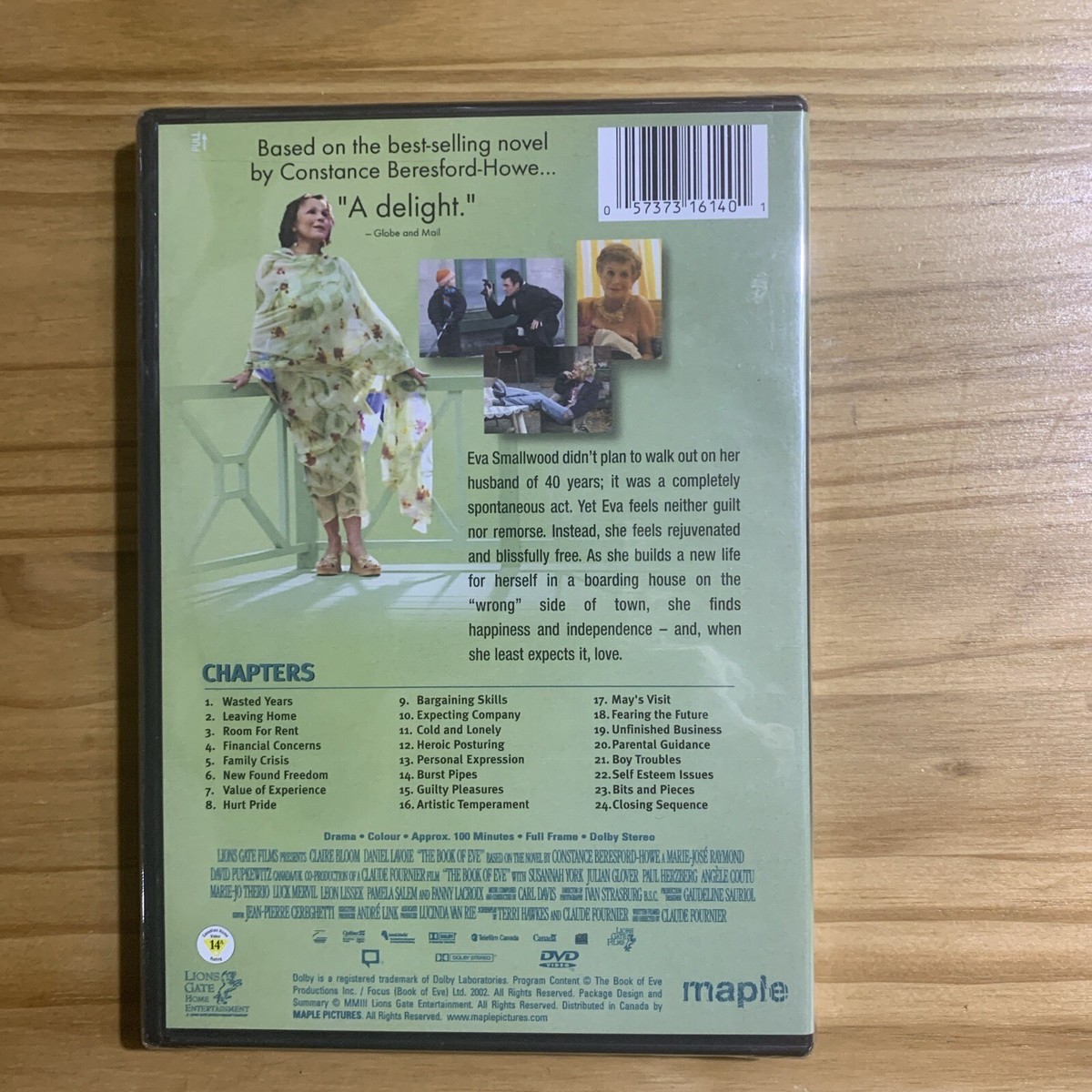The Book Of Eve (Excellent Condition DVD) + With Free Shipping | eBay