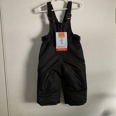 Cat & Jack Infant Todder 12 Months Snow Pants Overall Adjustable