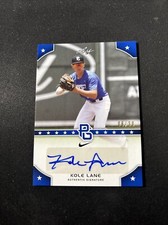 KOLE LANE - 2015 Leaf Perfect Game Baseball Showcase - Blue #d 8/30