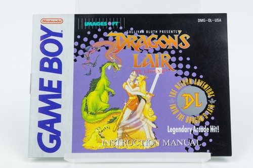 Nintendo Game Boy *Dragon's Lair: The Legend* OVP CiB Anleitung Poster DL-USA - Picture 12 of 17