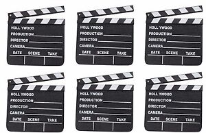 NEW HOLLYWOOD CLAPBOARD CLAPPER CLAP BOARD MOVIE SIGN DIRECTOR/'S PROP CHALKBOARD