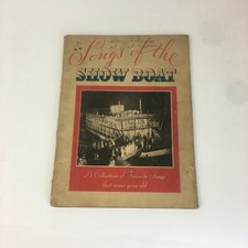 Vtg 1930s Songs of the Showboat Sheet Music Book Tunes Classic Printed in USA