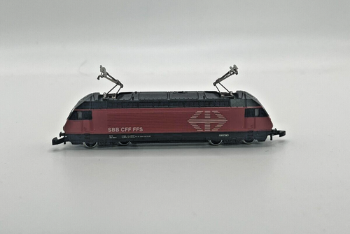 Z Scale Marklin Mini-Club 88441 Swiss Railways Re 460 Eletric Locomotive Org Box - Picture 3 of 9