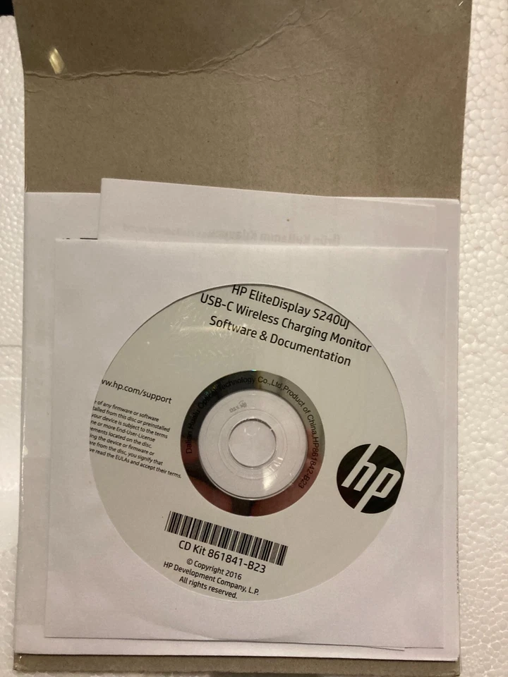 NEW HP EliteDisplay S240uj Wireless Charging Monitor Screen LED IPS 23.8" QHD 2K - Image 3 of 4