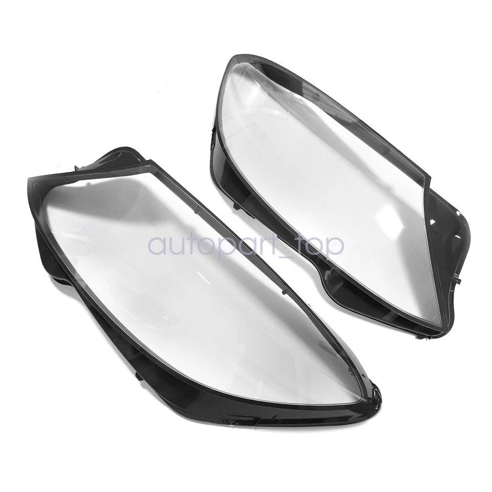2Pcs Headlamps Headlight Lens LH&RH For Mercedes-Benz W222 S-Class 2014-2017 - Image 3 of 4