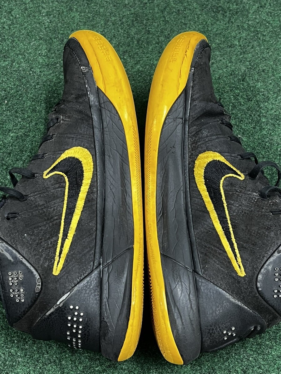 2017 Nike Kobe AD Black Mamba City Edition Size 10 Black Yellow