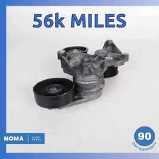 10-23 Jaguar X351 XJ S/C Engine Motor Drive Belt Tensioner Idler Pulley OEM 56k