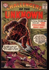 CHALLENGERS OF THE UNKNOWN #32 3.0 // BOB BROWN COVER DC COMICS 1963