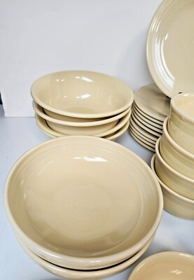 Fiesta Ivory USA by Homer Laughlin Dishes, Bowls, and Cups (You