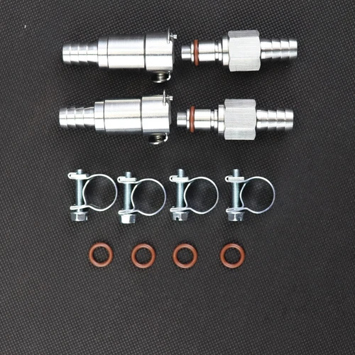 2 sets Honda VTX 1800 3/8" Gas Tank Fuel Line Quick Release Disconnect Coupling - Bild 14 von 15
