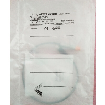 IFM IE5346 Inductive Sensor Threaded Type 10...30 DC PNP/NPN New
