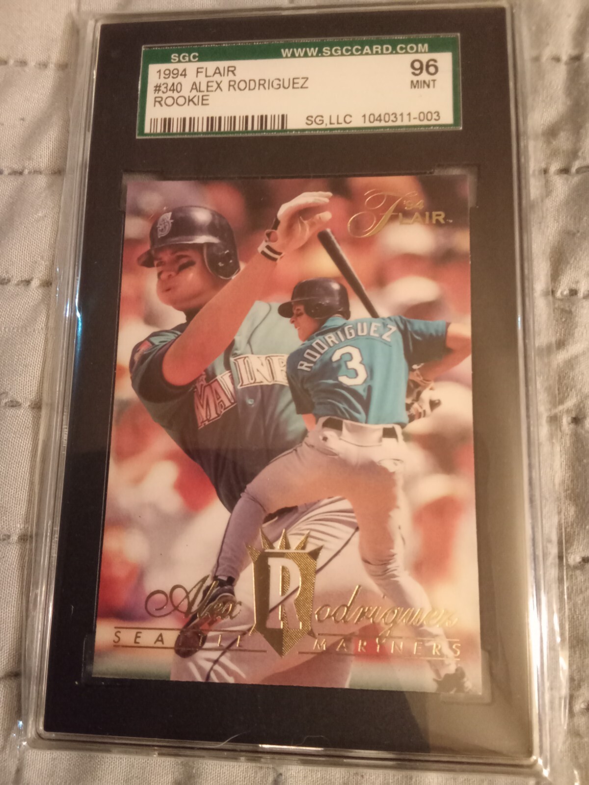 Alex Rodriguez 1994 Flair #340 Base Price Guide - Sports Card Investor