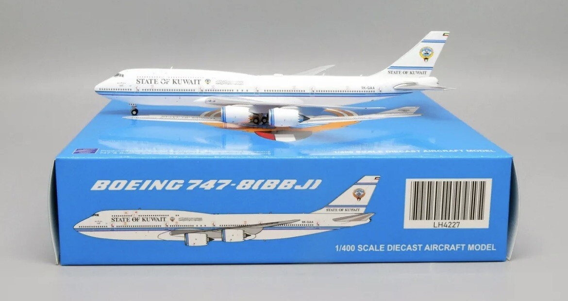 クウェート政府 747-8BBJ 9K-GAA 1/400 Kuwait Government 747-8Bbj 9K-Gaa 1/400 | eBay