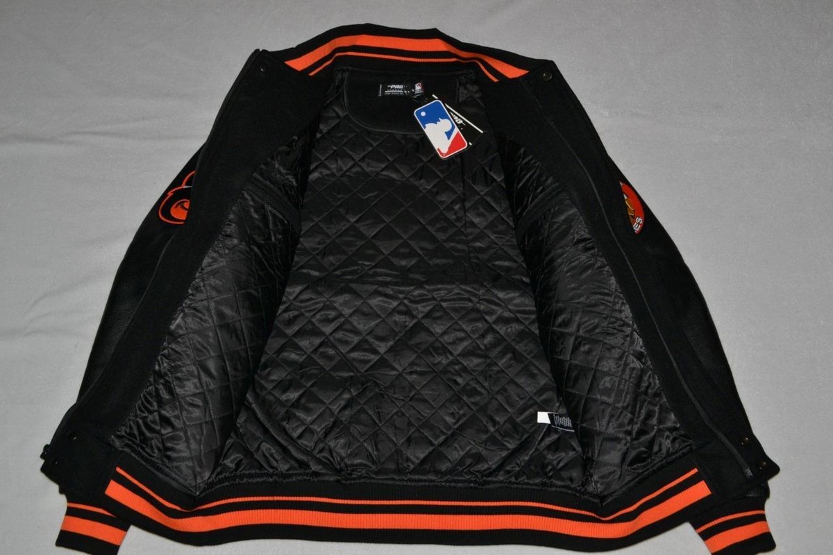 MLB オリオールズ ジャケット PRO STANDARD MLB BALTIMORE ORIOLES TURN IT UP MEN'S RIB WOOL