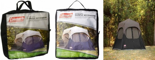 Coleman Rainfly Accessoires voor 4-persoons Instant Tent, Bruin/Zwart
