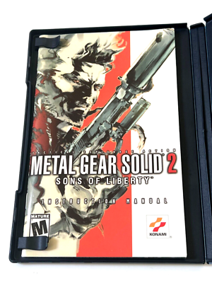 Metal Gear Solid 2: Sons of Liberty PS2 PlayStation 2 CIB w