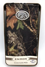 University of Iowa Hawkeyes Leather Camouflage Logo Wallet - New