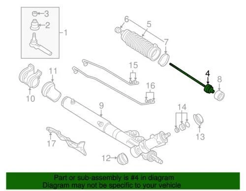 Barra de amarre interior genuina GM 26021769 Foto 2 de 2