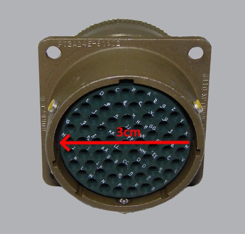 Spina/presa cannone 6410 KPTM0024 -61SZE B/STA SA - Foto 9 di 9