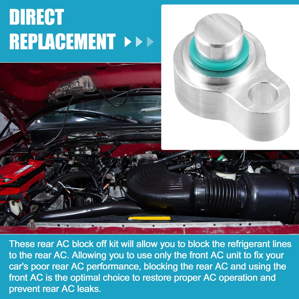 Pacote (2) Bloco AC traseiro desligado para Ford Expedition 2007-2016 para Lincoln MKT 09-16 - Imagem 3 de 4