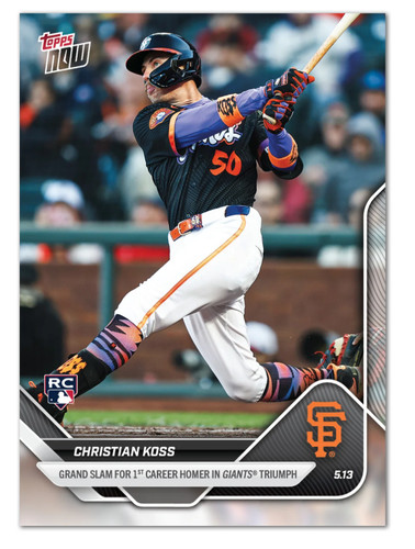 2025 Topps Now 175 Christian Koss