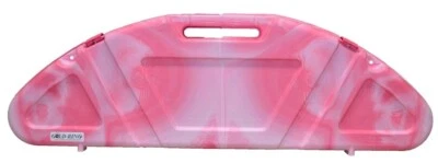 Gold Ring Genesis Hard Bow Case, Pink/White Swirl, NASP, FREE SHIPPING