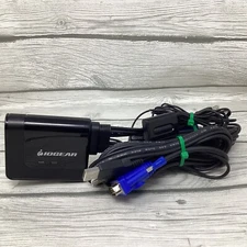 IOGEAR GCS22U 2-Port USB/VGA KVM Switch + Cables