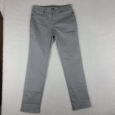 American Eagle Pants Mens 30x32 Gray Flex Slim Straight Cotton