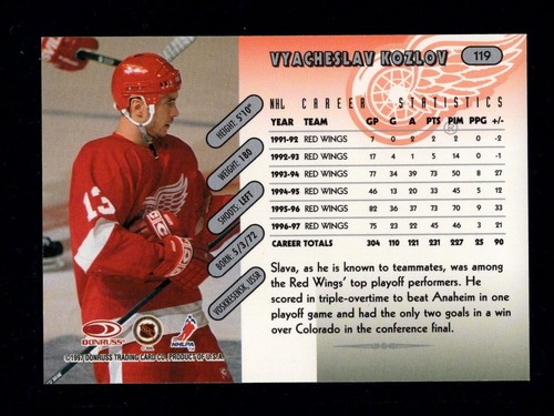 1997-98 Donruss Base Hockey Cards 1-230 Rookies Included You Pick From The List - Picture 235 of 455
