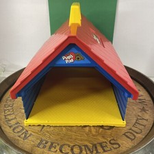 Vintage Pound Puppies Pup's Pad Playset 1986 Tonka Dog House Carrying Case