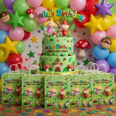 13 süße Party Geschenktüten Ben und Holly Fee - Geburtstag Party Gastgeschenke 
